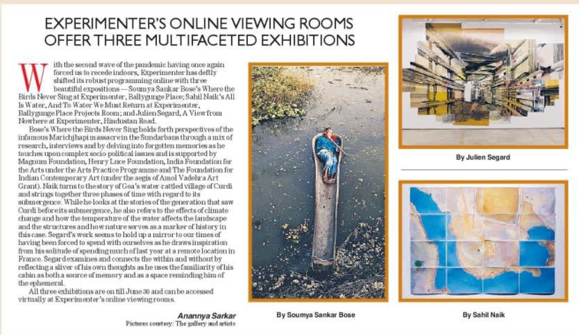 T2, Telegraph: Experimenter's online viewing rooms offer three multifaceted exhibitions