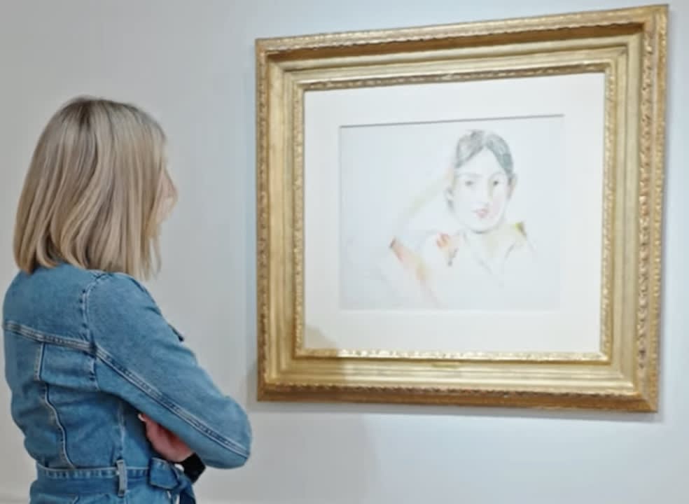 Berthe Morisot, Portrait de Jeanne Pontillon