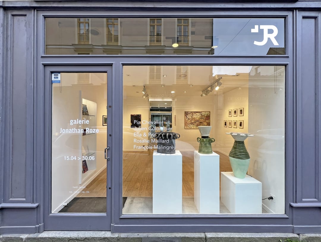 Galerie Jonathan Roze, Pia Chevalier, Julien Colombier, François Malingrëy, Rosalie Maillard, Ella & Pitr