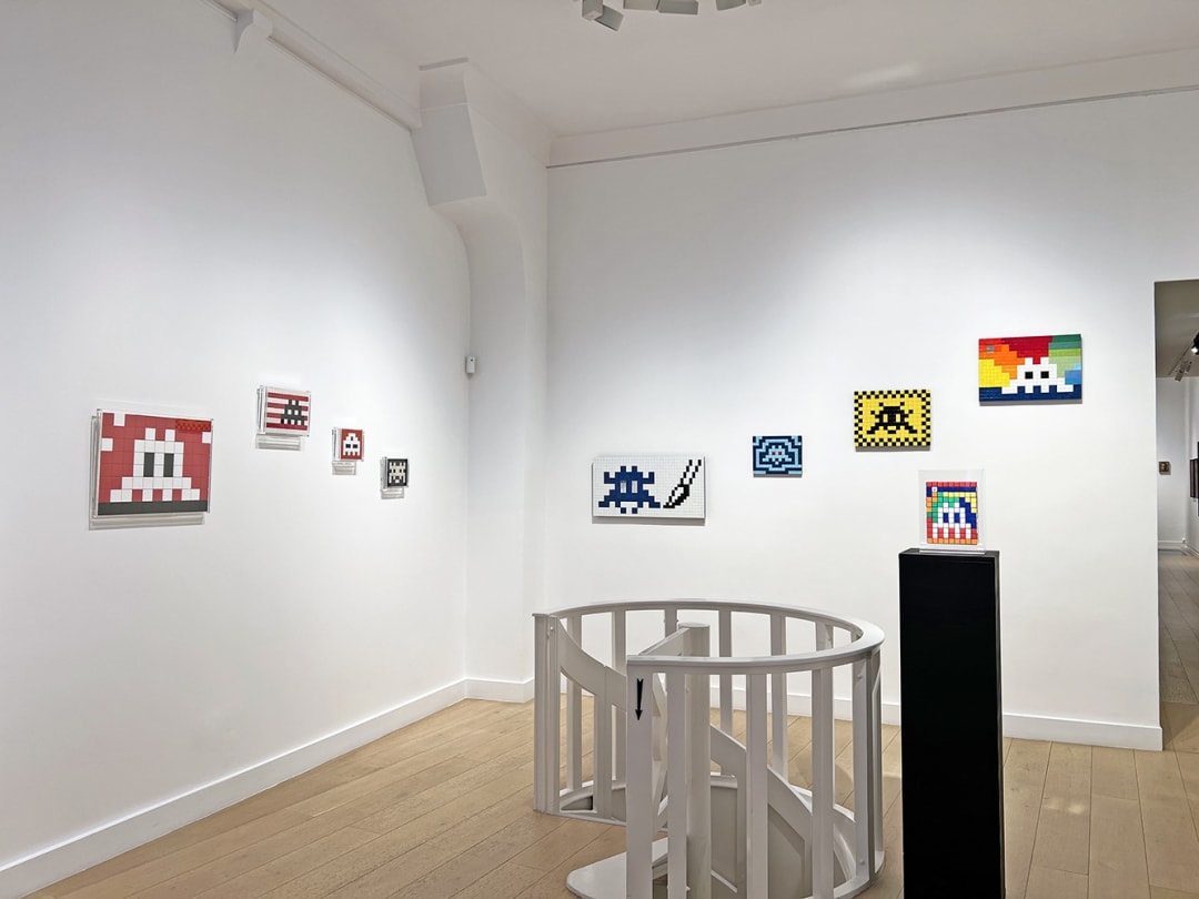 Invader, Le Feuvre & Roze, February 2024