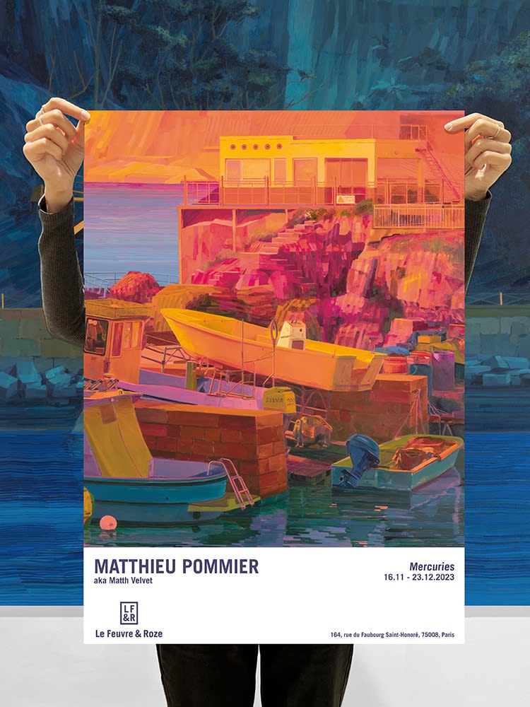 Matthieu Pommier, affiche de l'exposition
