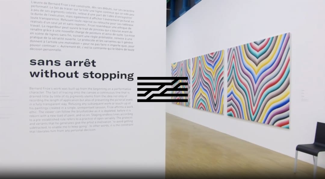 Bernard Frize, Sans repentir, Centre Pompidou