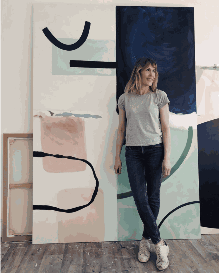 Portrait of the artist Caroline Popham