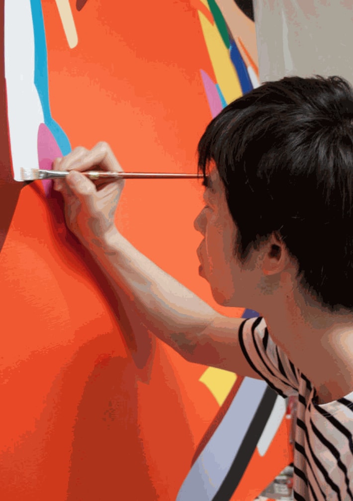 Portrait of the artist Kotaro Machiyama