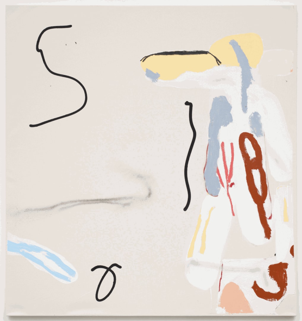 Ammon Rost, Love good byes, 2018. Oil on Canvas, 72 x 72 inches