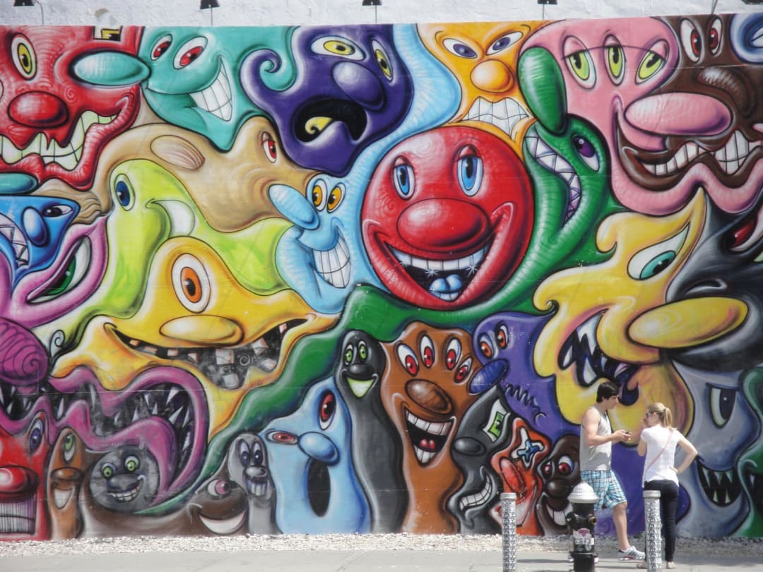 Kenny Scharf Mural, June 5, 2011. Photo by Chris and/or Kevin is licensed under CC BY 2.0.