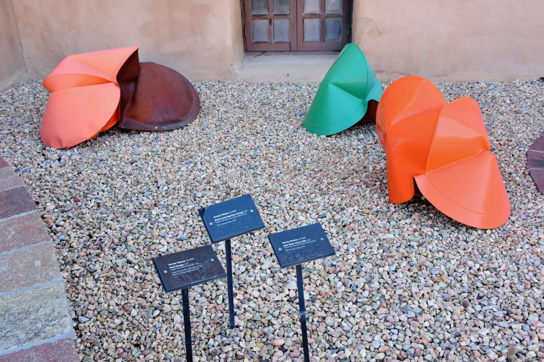 A series of sculptures done by Jeremy Thomas between 2005 and 2010. New Mexico Museum of Art. Santa Fe, New Mexico. Photo by jpellgen (@1179_jp) is licensed under CC BY-NC-ND 2.0.