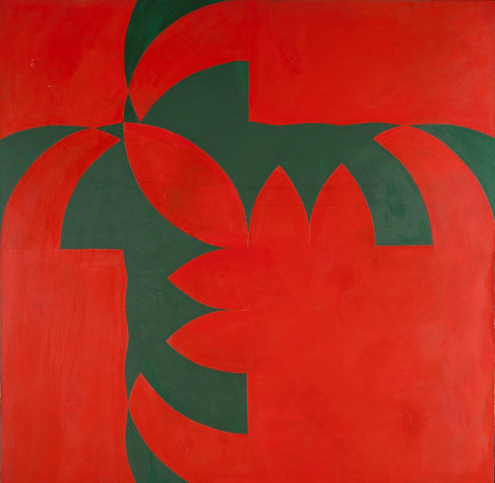 Larry Poons, Intrigue, 1959