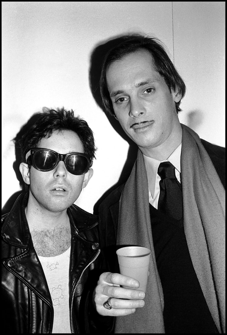 Bobby Grossman (L) and John Waters (R) © Bobby Grossman