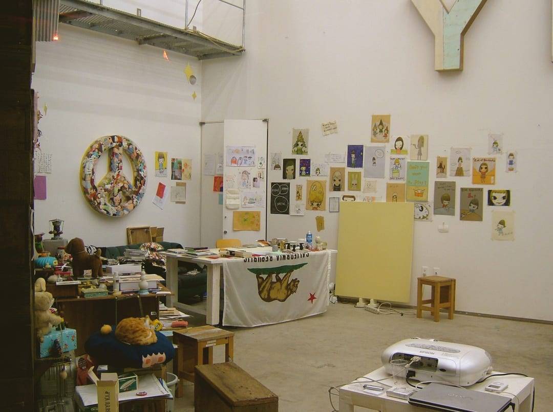 "Studio - Yoshitomo Nara + graf" by sprklg is licensed under CC BY-SA 2.0. Taken on March 11, 2007