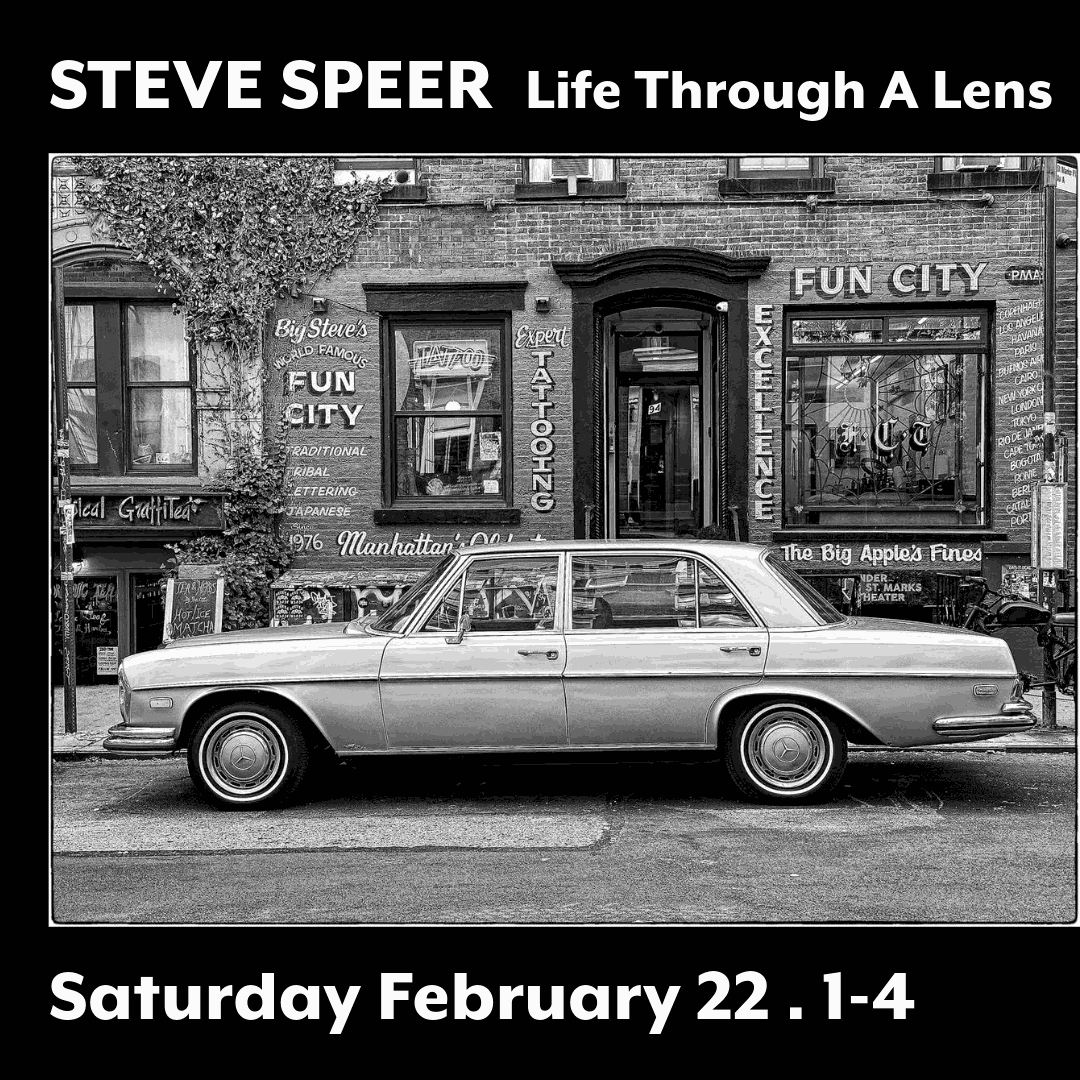 STEVE SPEER : Life Through A Lens, Artist Talk & Tour