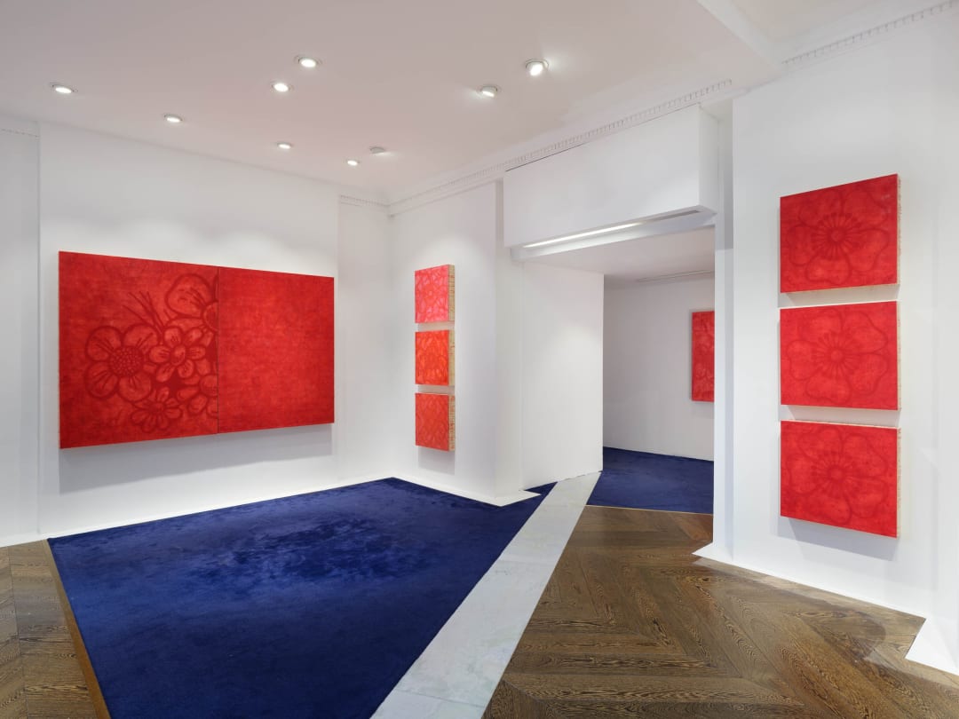 Flowers Painting, Mitchell Anderson