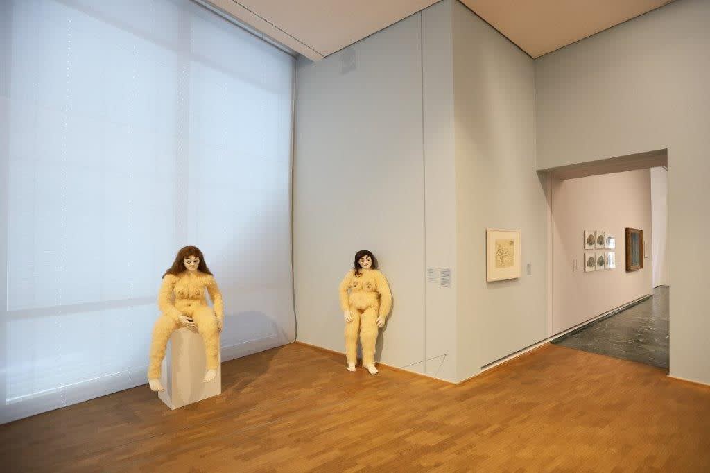 Denis Savary, Alma I–IV, 2007, mixed media, 168 x 98 x 78 cm (Photo © Museum Folkwang)