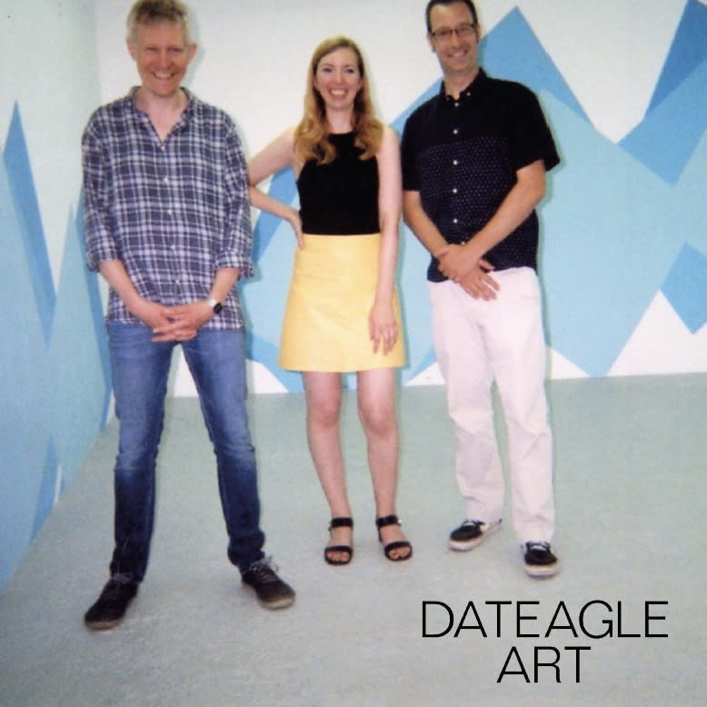 Fiona Grady with the Directors of Adhoc