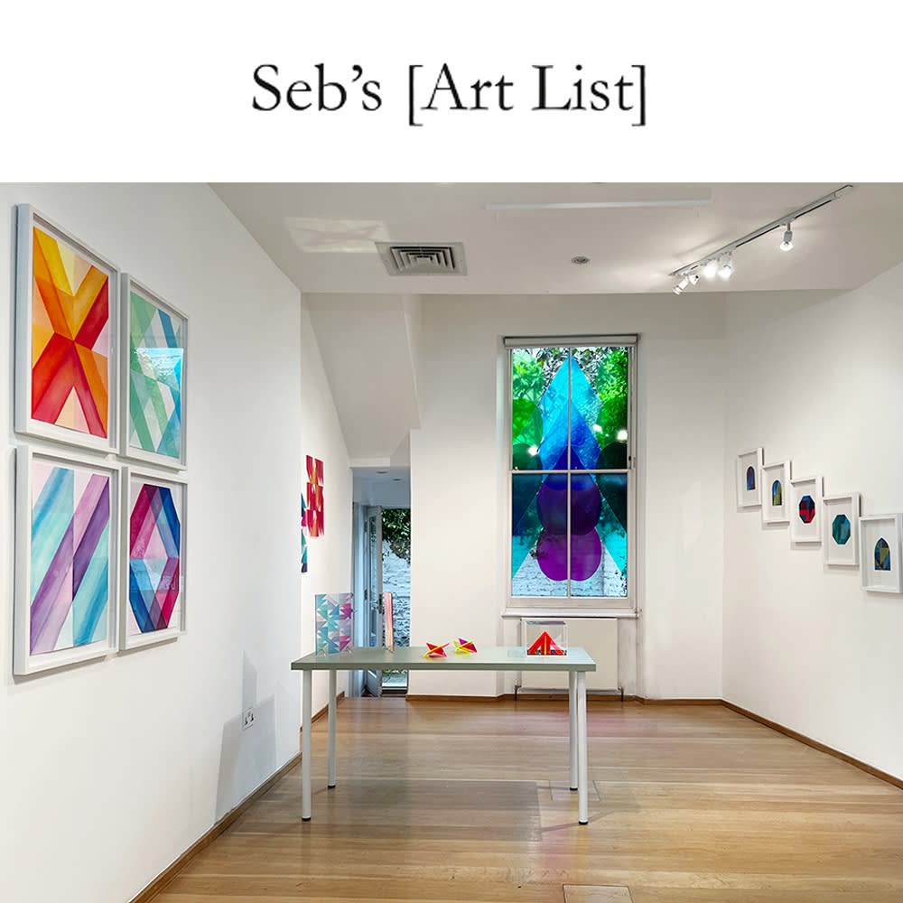 Seb's Art List, “Playing on the presence of shadows, reflection, colour and light - Fiona Grady is best known for...