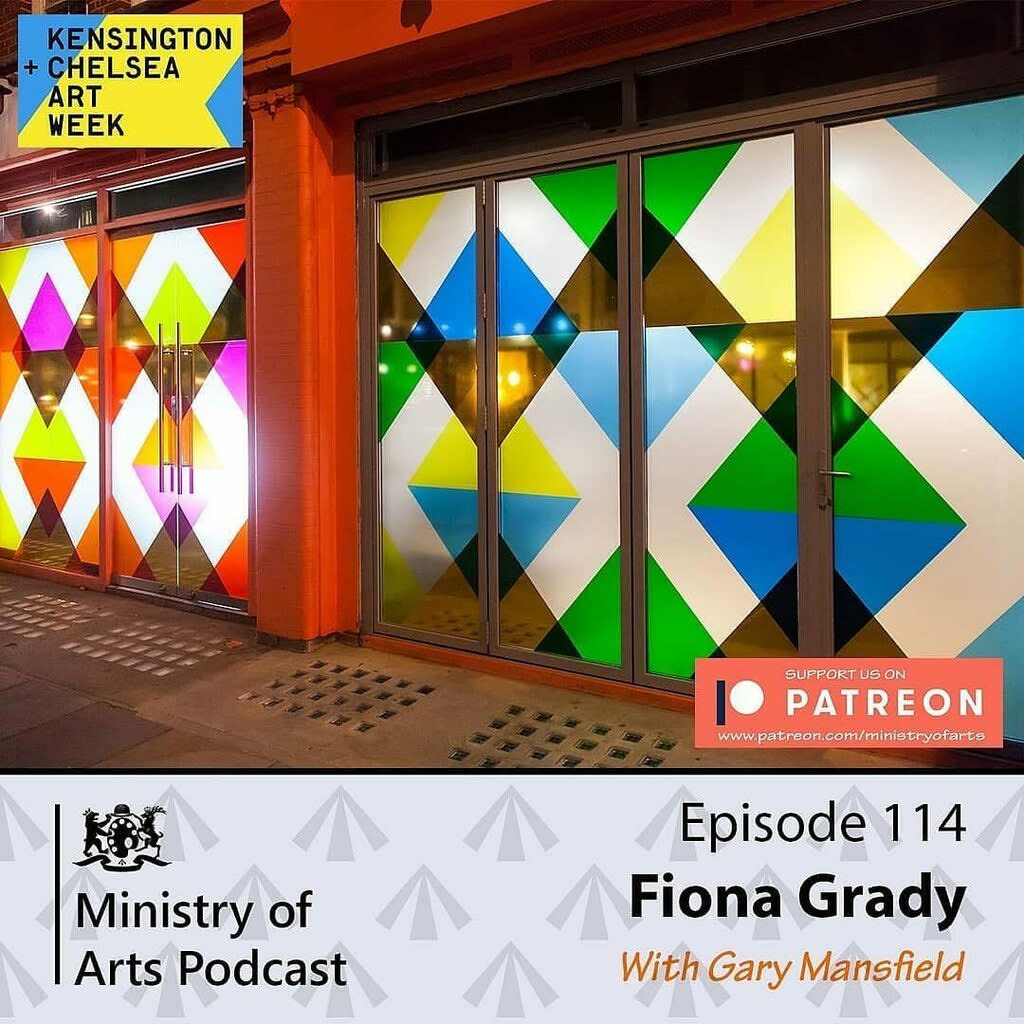 Ministry of Arts Podcast, Episode 114 - Fiona Grady introduces her new commission Shatterproof for Kensington and Chelsea Art Week