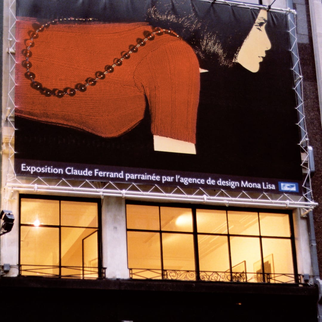 Bruxelles, Galerie Pascal Polar, Claude Ferrand avec l'agence Mona Lisa