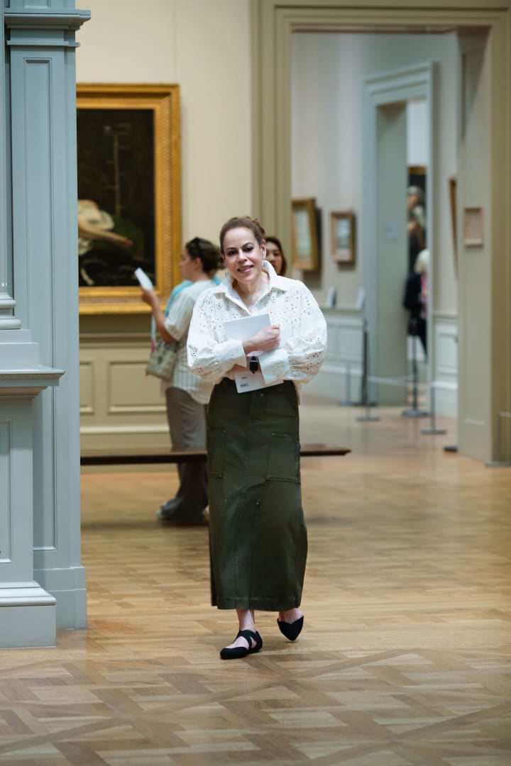 Carolina Santiago, founder and director of CSB Fine Arts