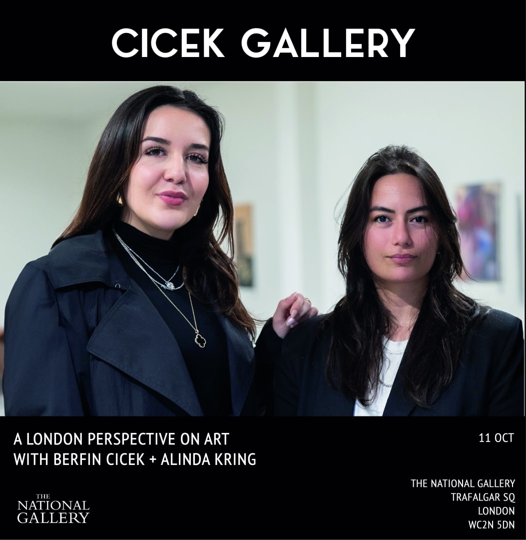 A London perspective on art with Berfin Cicek + Alinda Kring