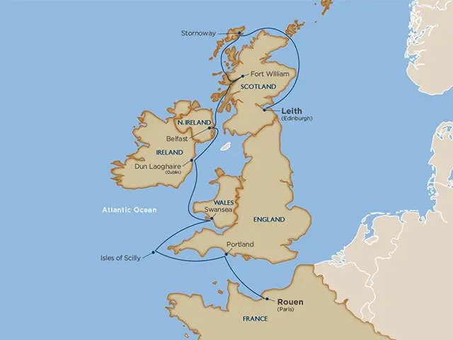 Windstar Cruises, British Isles Medley