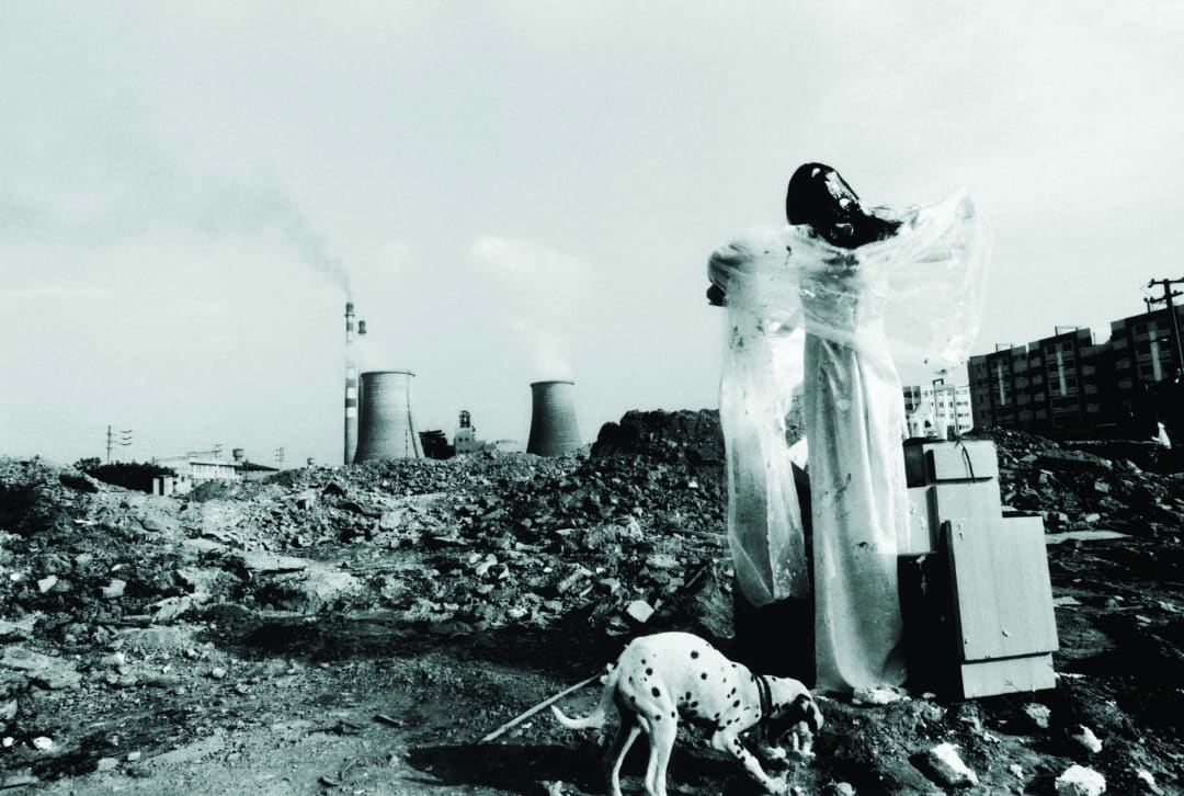 Chen Qiulin's photograph work Ruins No.1 in 2001