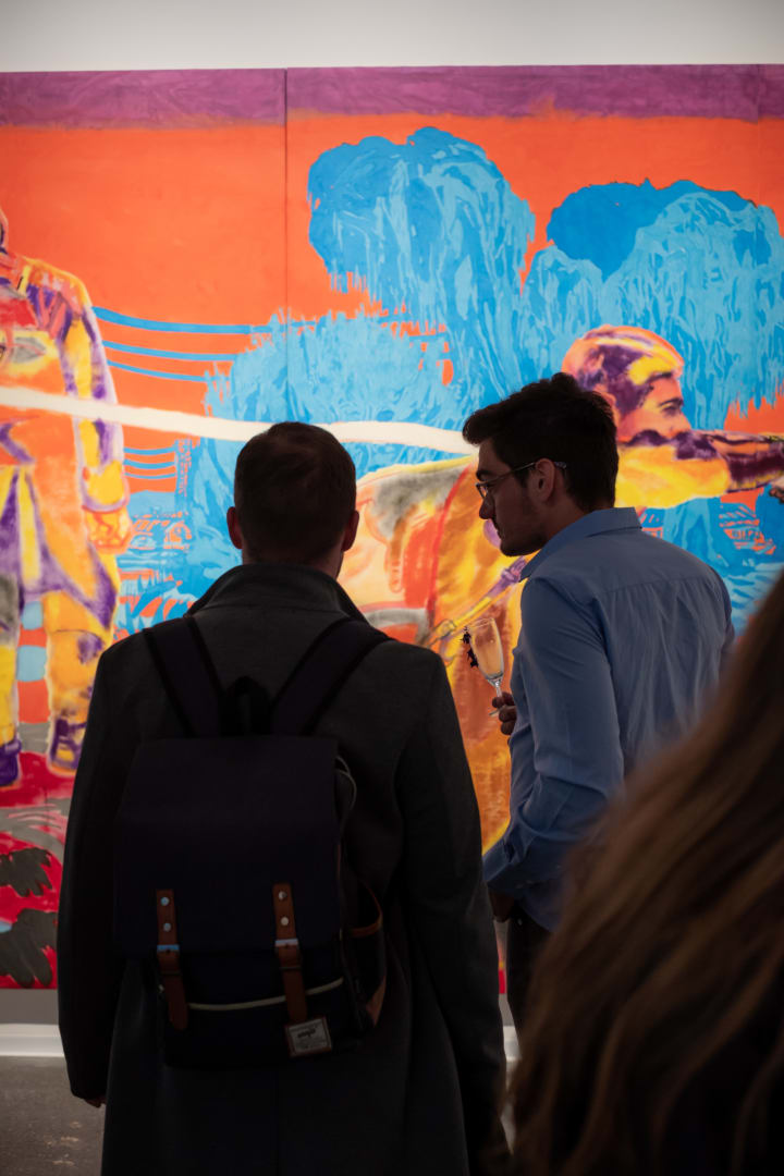 BEFORE WE PART: Komentovaná prohlídka v poslední den výstavy, Matěj Macháček: Blue Tree