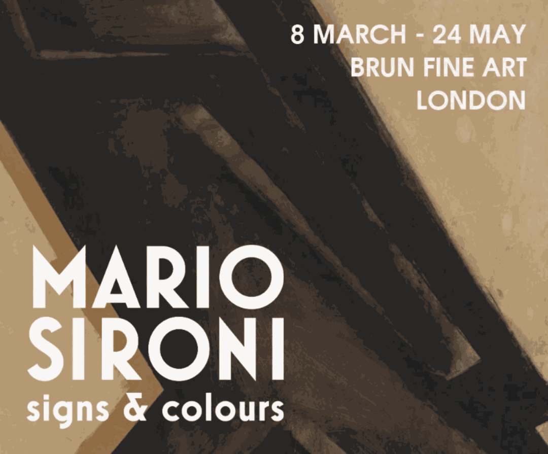 MARIO SIRONI: SIGNS & COLOURS