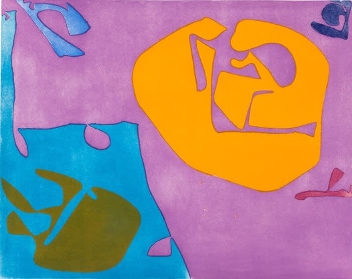 Patrick Heron, Night Violet, 1980