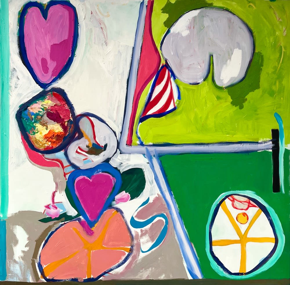 Andrew Marr, 'By the Pond', 2019, oil on canvas