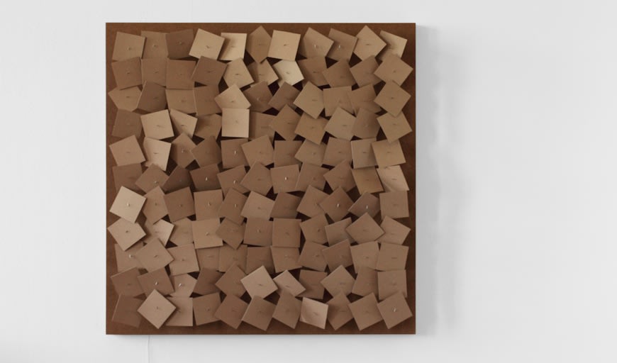 Zimoun – Various Amounts of Motors, Cardbord and MDF..., Limmatstrasse 206, Zürich