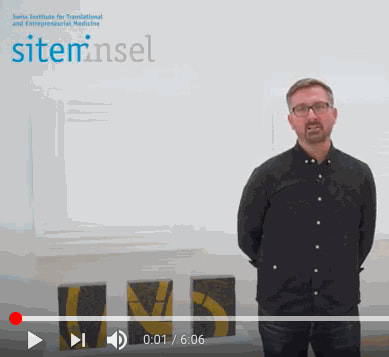 Peter Baracchi zu seiner Ausstellung im sitem-insel