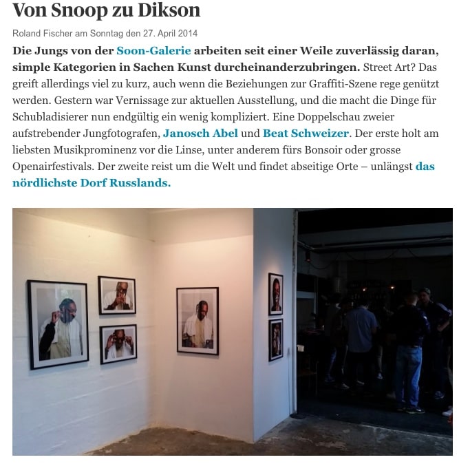 Von Snoop zu Dikson