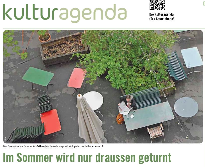 Im Sommer wird nur draussen geturnt