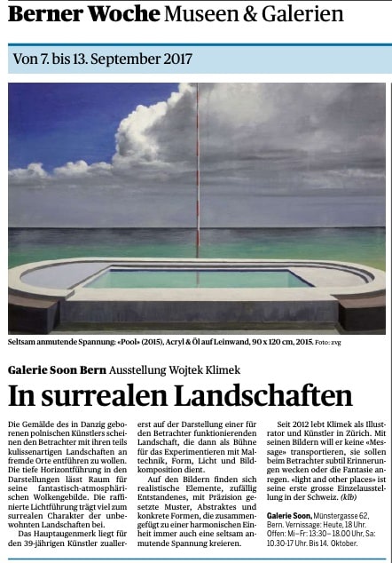 In surrealen Landschaften