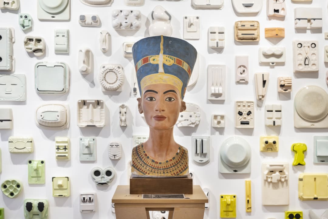 Installation view: Sorry It's A Mess, We Jut Moved In! LAMB, London, 2021.