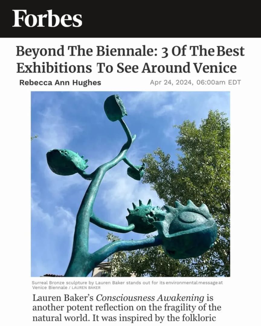 Forbes: Venice Biennale Highlight