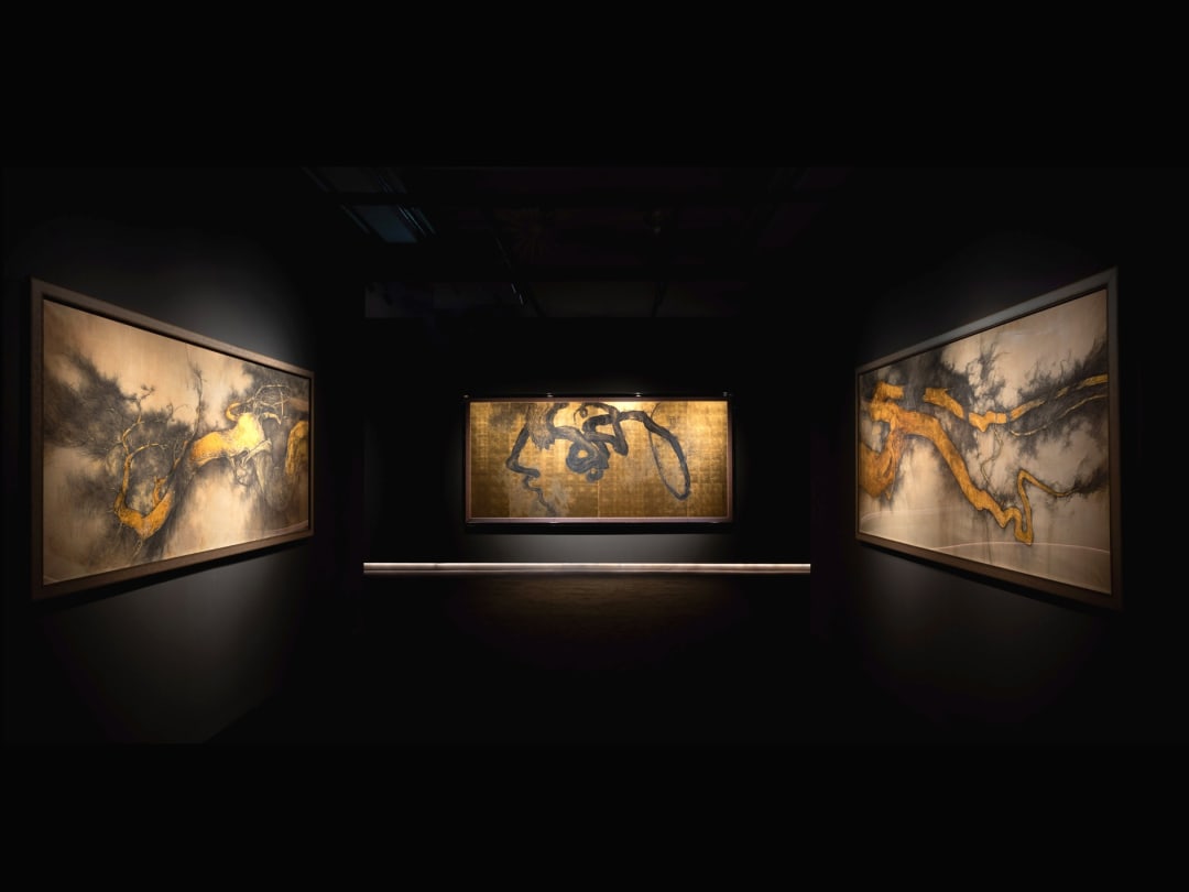 Infinities between Ink and Gold: Recent Works of Li Huayi, Kwai Fung Hin Art Gallery, Hong Kong