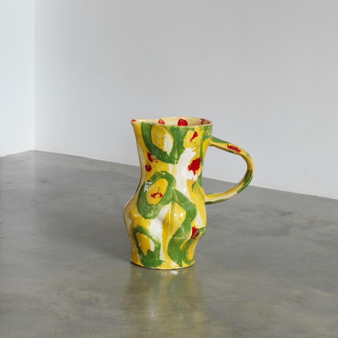 Red Yellow Green Jug by Philip Eglin