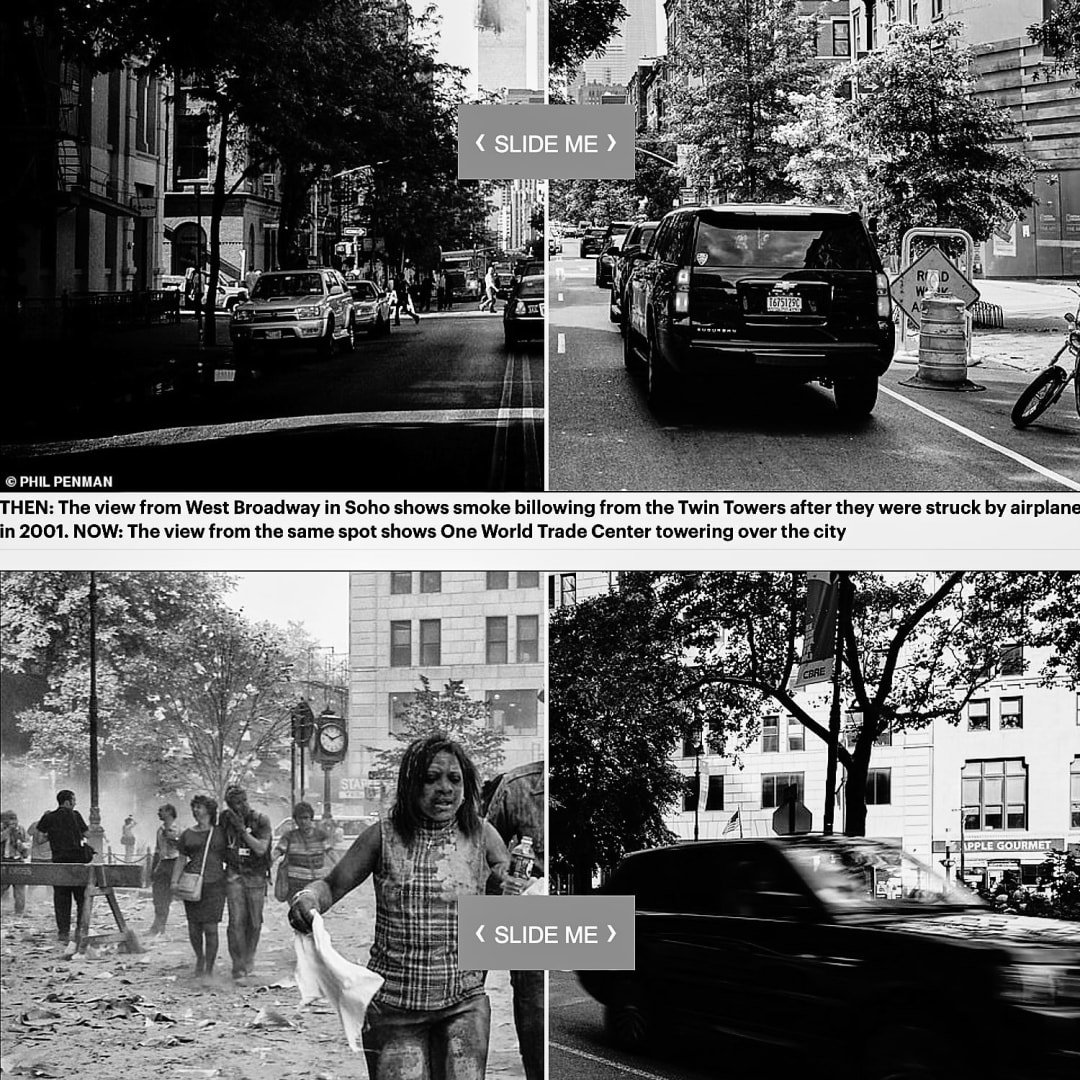 DAILY MAIL : Photographer who captured devastating images of 9/11 calls on Americans to 'bring back togetherness' like t