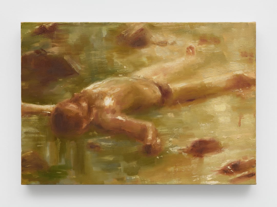 Thin places, 2024, oil on canvas, 45 x 65 cm