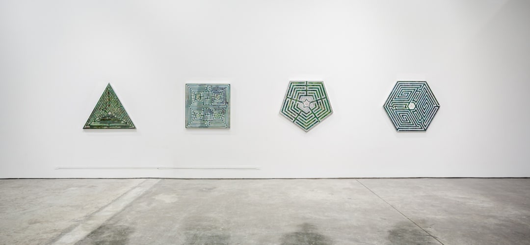 Installation view, Infinite Geometry, 2016