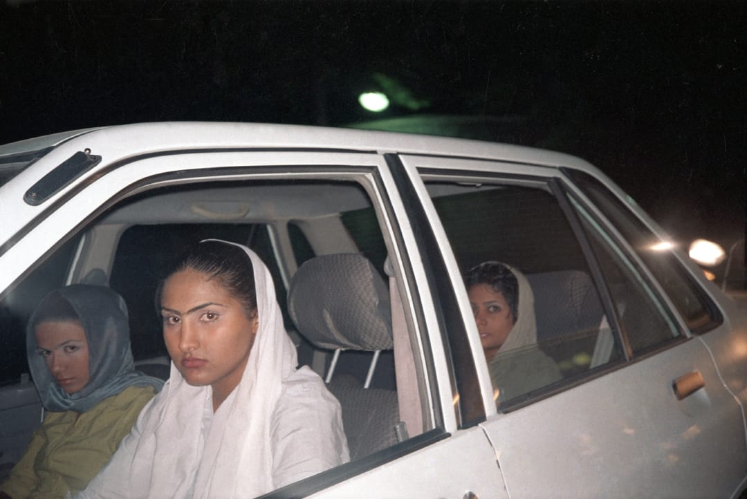 Shirin Aliabadi, Girls In Cars 4, Color photographic print, 70 x 100cm, Edition of 5.