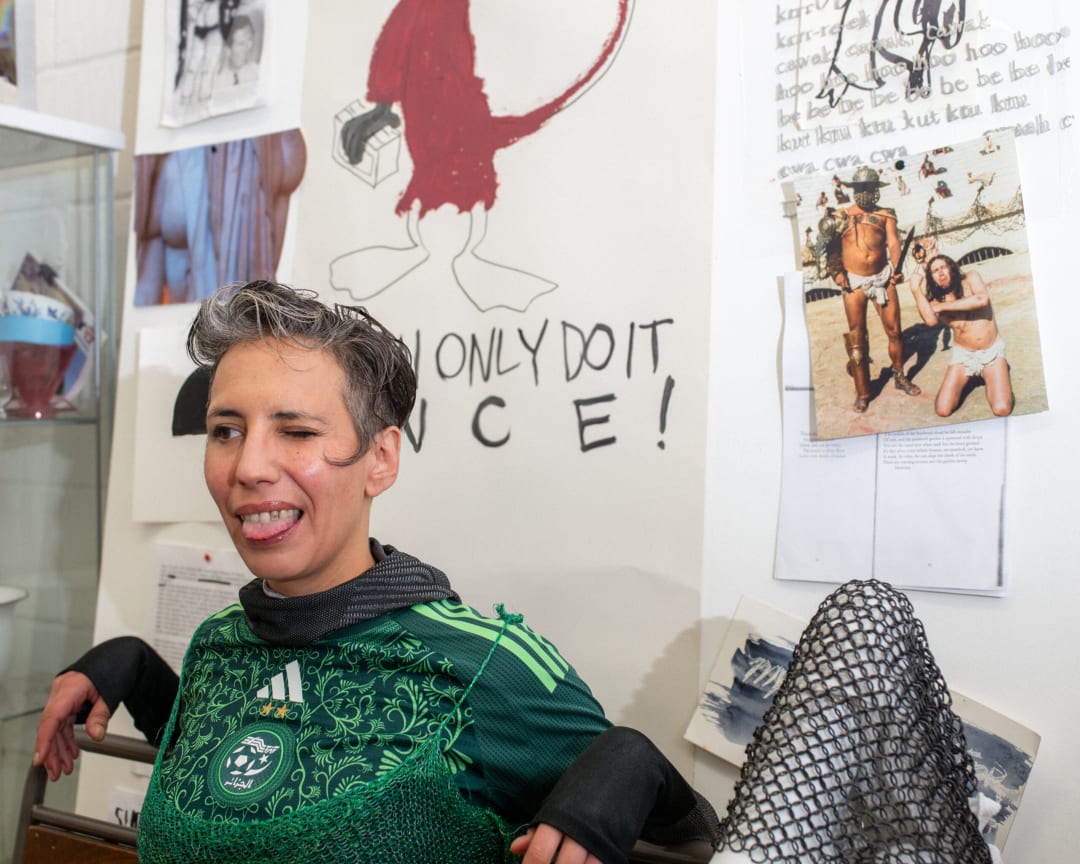 Sophia Al-Maria, photographed by Saffron Liberty for Elephant.