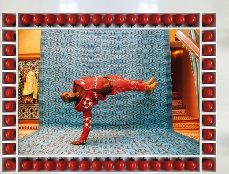 Loic Mabanza from Hassan Hajjaj’s series My Rockstars. Supplied