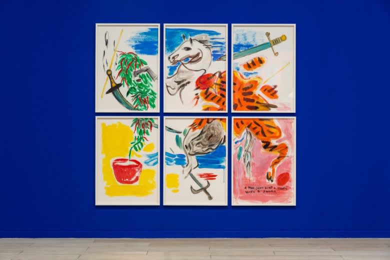 Anuar Khalifi, Forever Is A Current Event, 2019, installation view at The Third Line