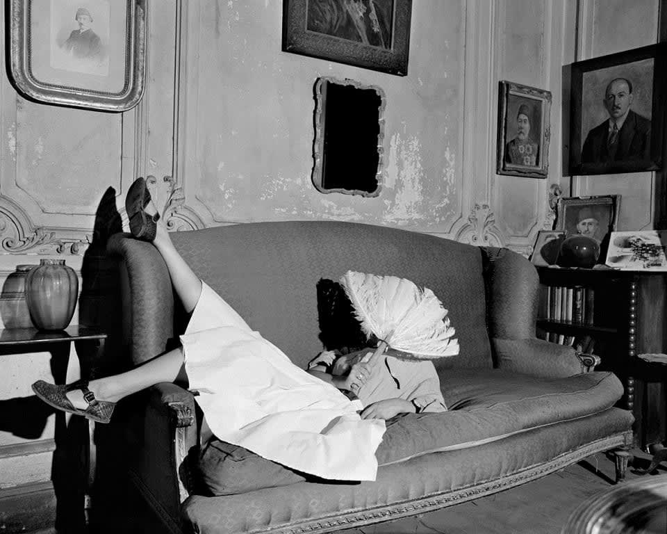 Fouad Elkoury, Kuchuk Hanem, 1990, Ink-jet print on Baryta paper, 72 x 90 cm.