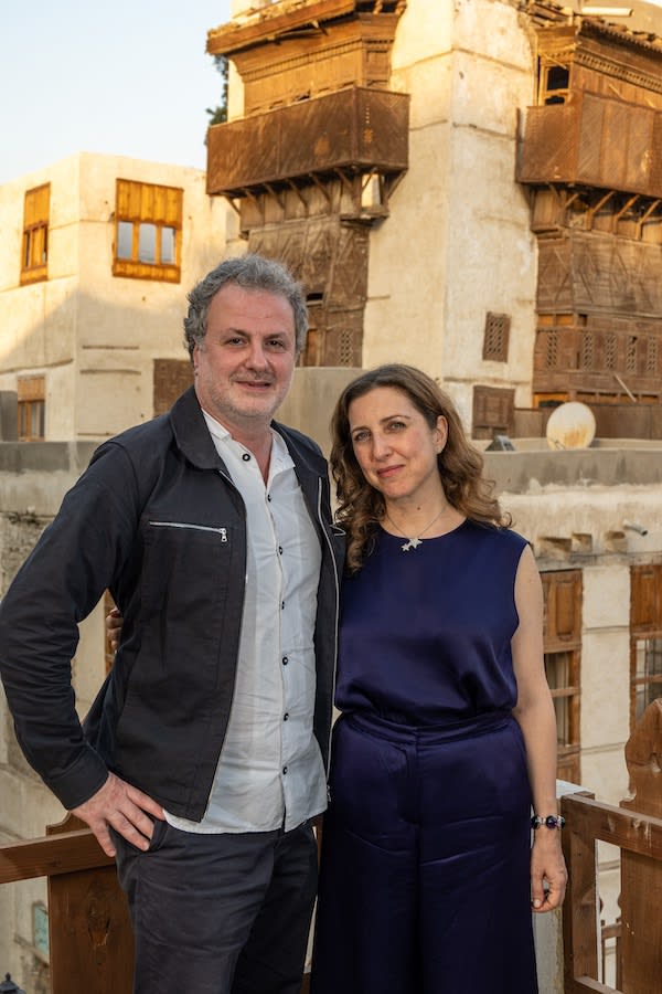 The couple’s studio was destroyed. (Supplied)