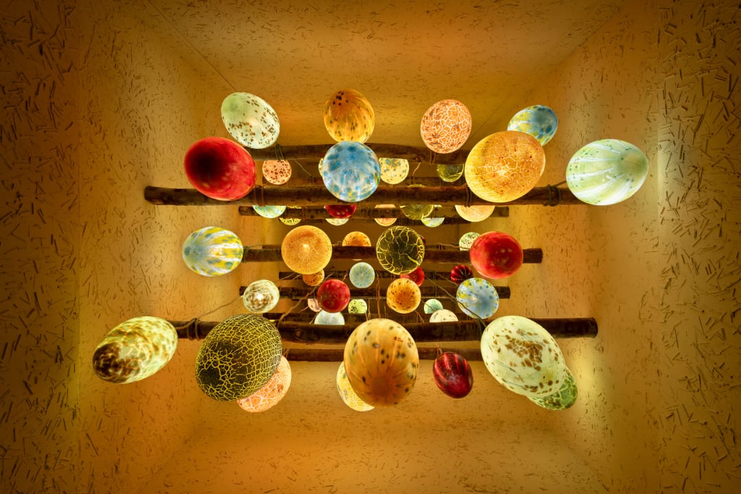 Melon محلة Mahallah by Slavs and Tatars, 2025. Commissioned by the Diriyah Biennale Foundation for the Islamic Arts Biennale 2025. Photography: Marco Cappelletti