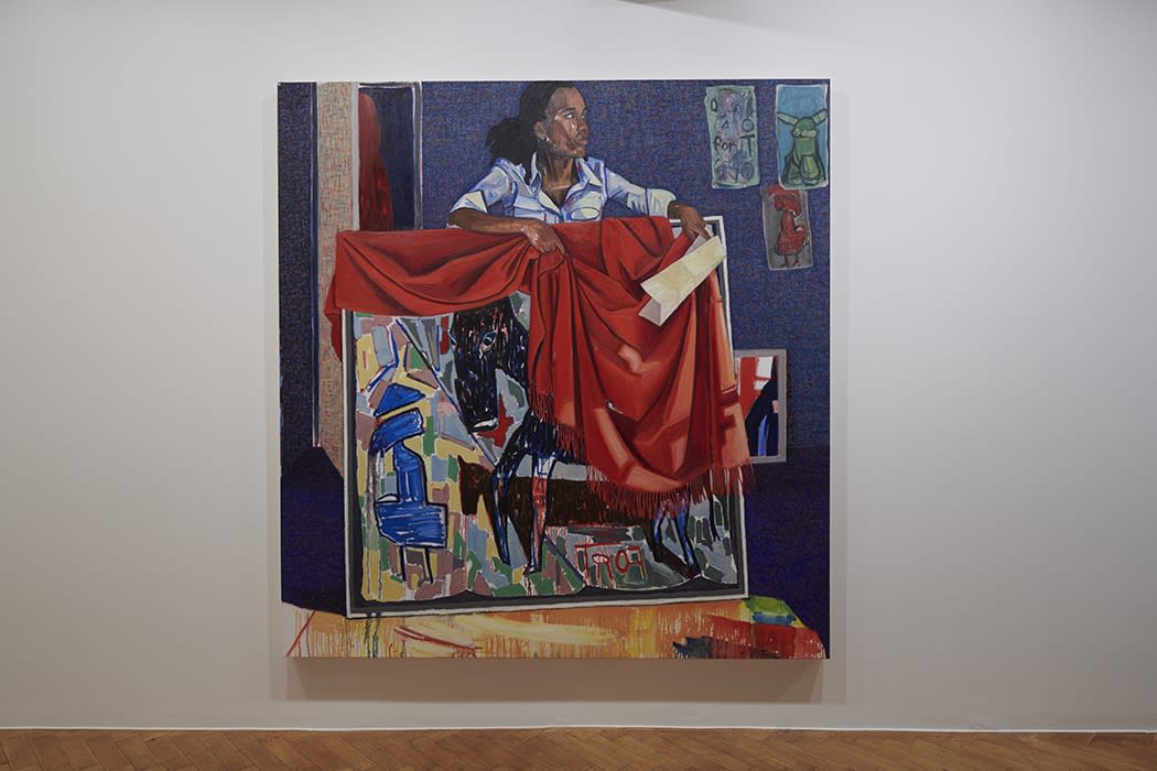 Installation view of Mequitta Ahuja, Notations