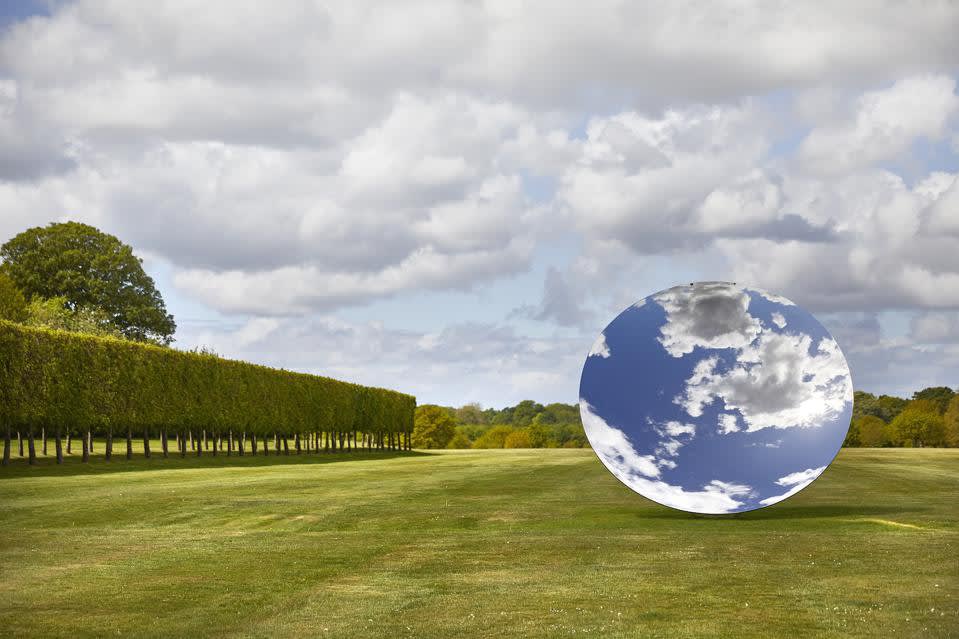 The Anish Kapoor exhibition at Houghton Hall is open until November 2. Photo: Pete Huggins.